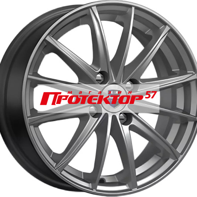 Диск Литой 6x15 PCD 4x100 ET50 D60.1 RAPID Пойнт Бланк-оригинал Дарк платинум