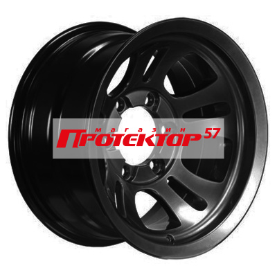 Диск 8x15 5x139.7 ET40 D110 КРАМЗ ЛИДЕР Черный