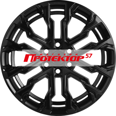 Диск 10x22 5x112 ET30 D66.6 Khomen Wheels Zeus 2205 Black matt MR
