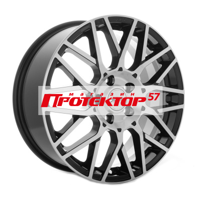 Диск 7x17 4x100 ET43 D60.1 X-trike X-131 BK/FP