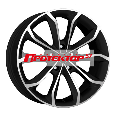 Диск 8.5x20 5x108 ET45 D72 MAK Xenon Ice Black