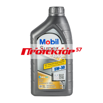 MOBIL Super 3000 XE 5W30 синтетическое 1л