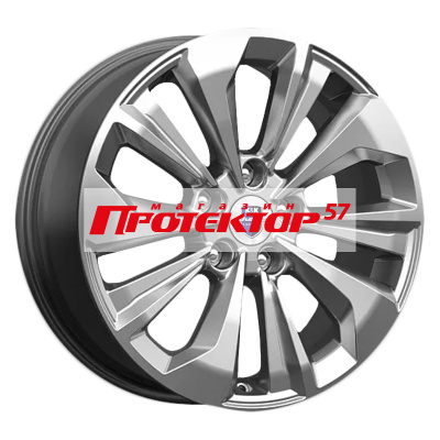 Диск 7x17 5x108 ET40 D65.1 K&K КС936 Дарк платинум брайт