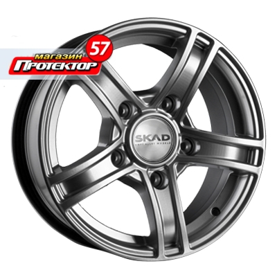 Диск 6.5x15 5x139.7 ET40 D98.5 СКАД Трофи Гальвано