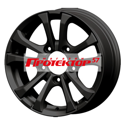 Диск 6.5x16 5x139.7 ET40 D98.6 СКАД Тундра Черный-бархат