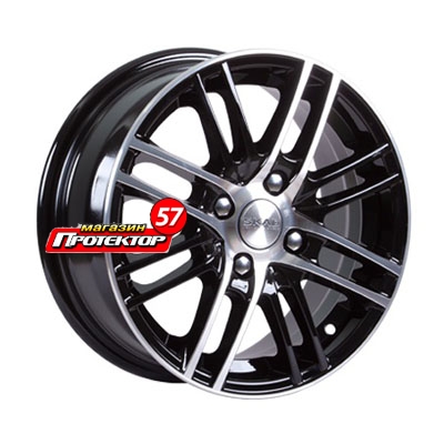 Диск 6x14 4x98 ET38 D58.6 СКАД Электра Алмаз