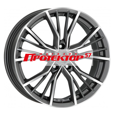 Диск 9.5x21 5x112 ET25 D66.45 MAK Union Gunmetal Mirror Face