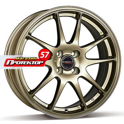 Диск 7x17 4x108 ET27 D65.1 BORBET RS Bronze matt