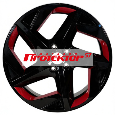 Диск 7x18 5x108 ET33 D60.1 Китай Chery/Exeed Black/Red