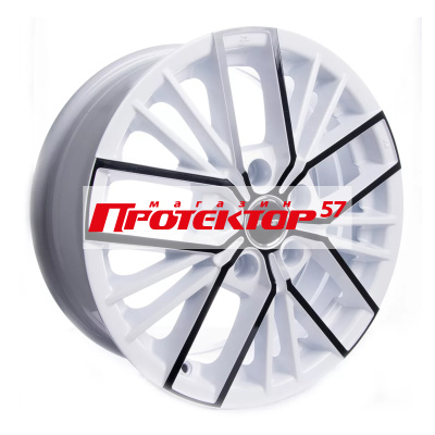 Диск 7x17 5x105 ET40 D56.6 TG Racing LZ742 white+black
