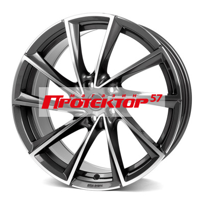 Диск 7.5x19 5x112 ET30 D66.5 BORBET VTX Graphite Polished