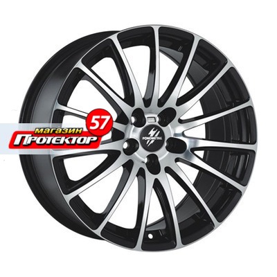 Диск 7x17 5x114.3 ET42 D67.2 FONDMETAL 7800 Black Polished