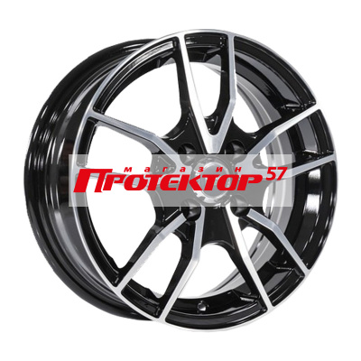 Диск Литой 6x15 PCD 4x98 ET32 D58.6 Megami MGM-20FF BKF