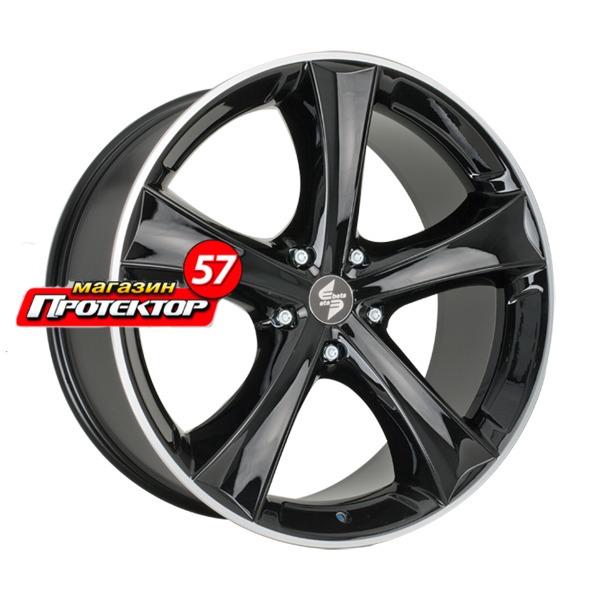 Диск 9x20 5x114.3 ET35 D67.1 Eta Beta TETTSUT Shiny Black Polish