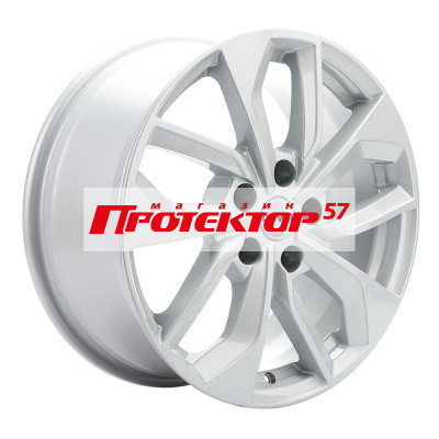 Диск 7x17 5x112 ET40 D57.1 Khomen Wheels U-Spoke 703 F-Silver