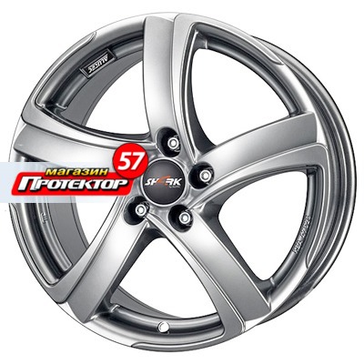 Диск 7x16 5x100 ET38 D63.3 ALUTEC Shark Sterling Silver