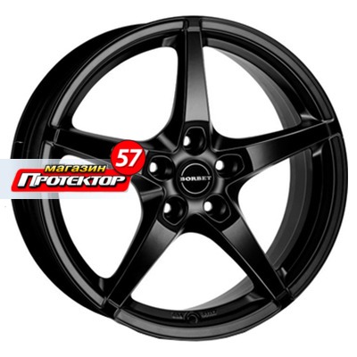 Диск 7x17 5x112 ET38 D72.5 BORBET FS schwarz matt