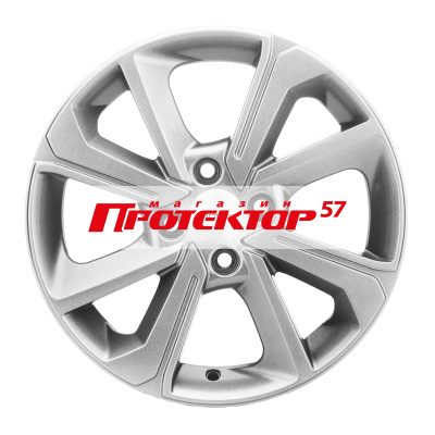 Диск 6x15 4x100 ET40 D60.1 Khomen Wheels V-Spoke 501 G-Silver
