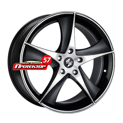 Диск 9x20 5x130 ET42 D71.6 Eta Beta JOFIEL/X Black +insert black carbon