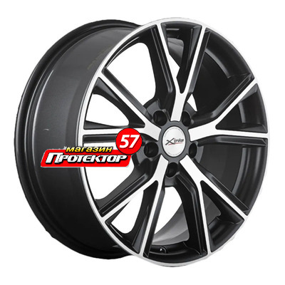 Диск 7.5x18 5x108 ET49 D67.1 X-trike X-122 BKM/FP