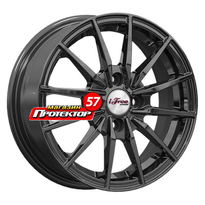 Диск 5.5x14 4x100 ET40 D66.1 iFree Финчер BK
