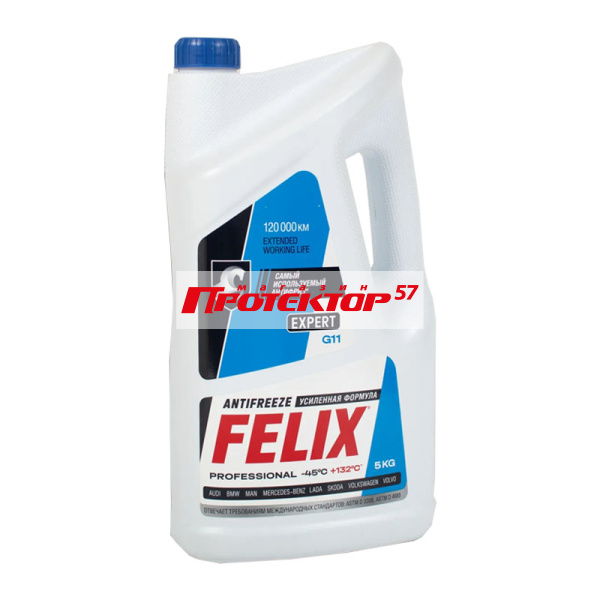 Жидкость охлаждения Felix Синий  5кг