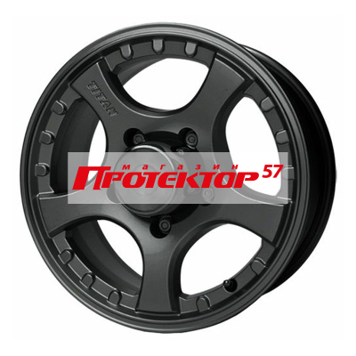 Диск 7x16 5x139.7 ET35 D109.7 СКАД Титан черный-бархат