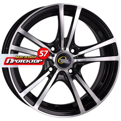 Диск 7x17 5x115 ET44 D70.3 CrossStreet Y9129 BKF