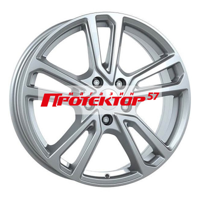 Диск 7x17 5x114.3 ET48.5 D67.1 ALUTEC Tormenta Polar Silver