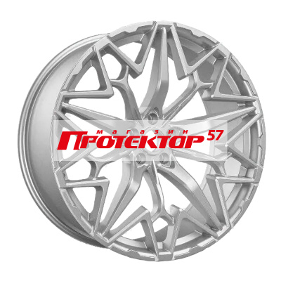 Диск 10x22 5x112 ET20 D66.6 Khomen Wheels Zeus 2202 Brilliant Silver