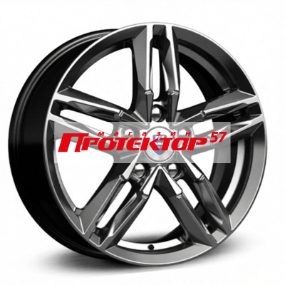 Диск Литой 6x16 PCD 5x100 ET38 D57.1 K&K КС731М дарк платинум