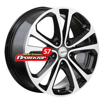 Диск 7x17 5x114.3 ET35 D67.1 X-trike X-113M BKM/FP