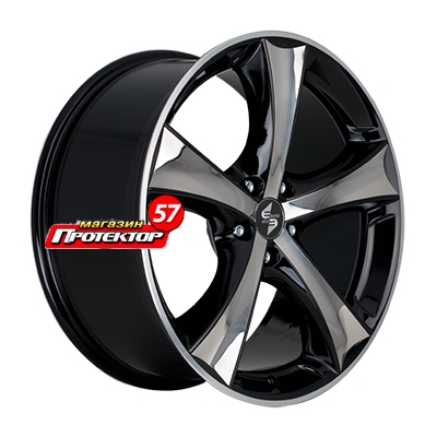 Диск 8x18 5x120 ET15 D74.1 Eta Beta TETTSUT/X Shiny Black Polish