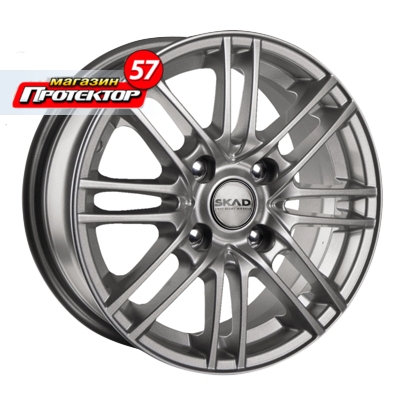Диск 6x14 4x100 ET38 D67.1 СКАД Электра Гальвано