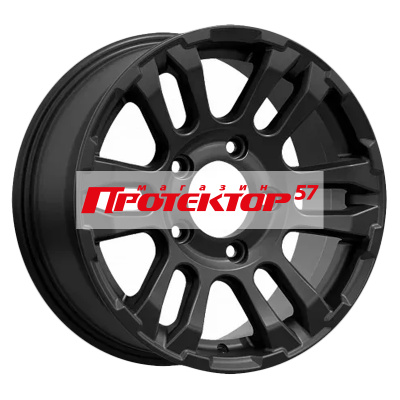 Диск 7x16 5x139.7 ET40 D98.5 СКАД Тайга Черный бархат
