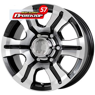 Диск 7x16 6x139.7 ET20 D109.5 СКАД Тритон Алмаз