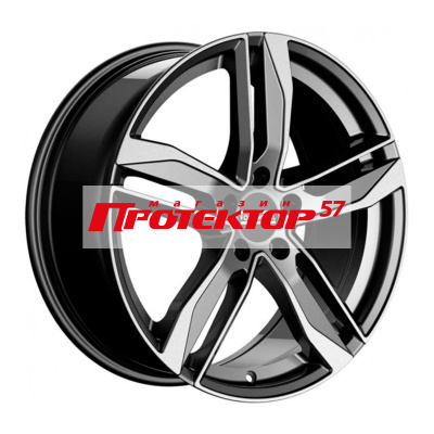 Диск 8x18 5x108 ET45 D63.34 FONDMETAL Hexis Gloss Black Machined