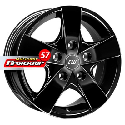 Диск 6.5x16 5x118 ET60 D71.1 BORBET CWF Black glossy
