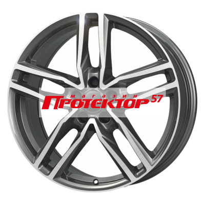 Диск 6.5x16 4x108 ET45 D63.4 ALUTEC Ikenu Graphite front polished