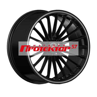 Диск 8x18 5x112 ET42 D66.6 Inforged IFG36 Matt Black Undercut Lip