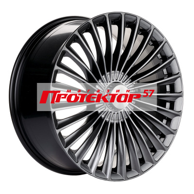 Диск Литой 8.5x20 PCD 5x112 ET48 D66.6 Khomen Wheels KHW2008 (C/E/S) Dark Chrome