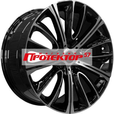 Диск Литой 8.5x18 PCD 5x112 ET30 D66.56 PDW 5241 Gloss Black Machine Face