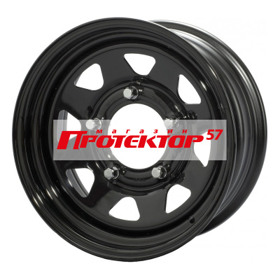 Диск 8x15 5x139.7 ET0 D110 China штамп УАЗ Черный