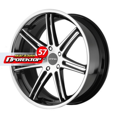 Диск 9x20 5x112 ET38 D66.6 Lorenzo WL198 Black/Machined