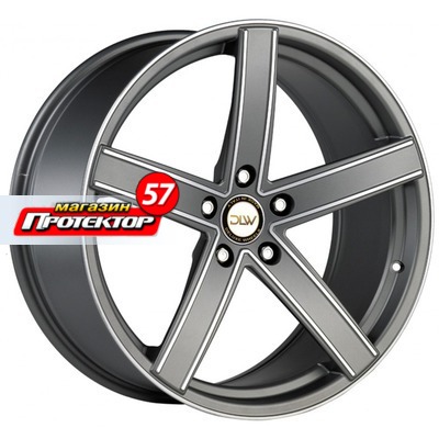 Диск 9x20 5x112 ET42 D78.1 DLW UROS Black Matt Polish