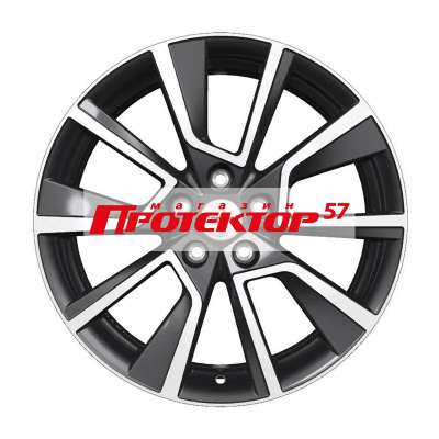 Диск 7x18 5x114.3 ET50 D67.1 Khomen Wheels U-Spoke 802 Black-FP
