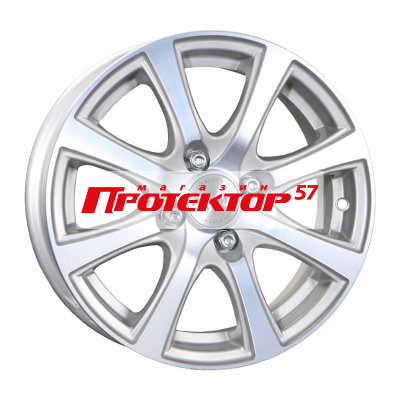 Диск 6x15 5x105 ET39 D56.6 PROMA Колизей Алмаз белый