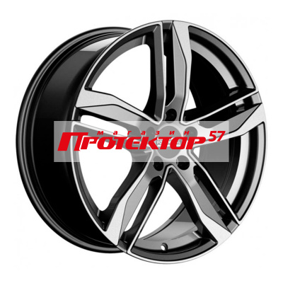 Диск 8x18 5x112 ET48 D57.1 FONDMETAL Hexis Titan Gloss Machined