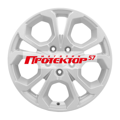 Диск 6.5x17 5x114.3 ET50 D66.1 Khomen Wheels V-Spoke 711 F-Silver
