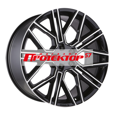 Диск 9.5x21 5x112 ET37 D66.6 Khomen Wheels KHW2101 Black-FP